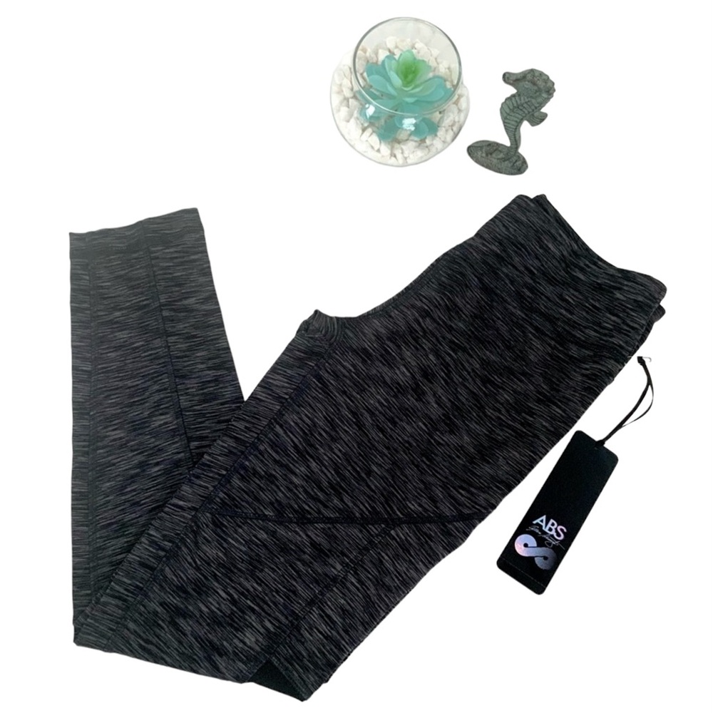 ABS By Allen Schwartz Mush Cut Out Leggings
